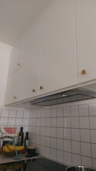 Detaljbild av färdig köksmontering